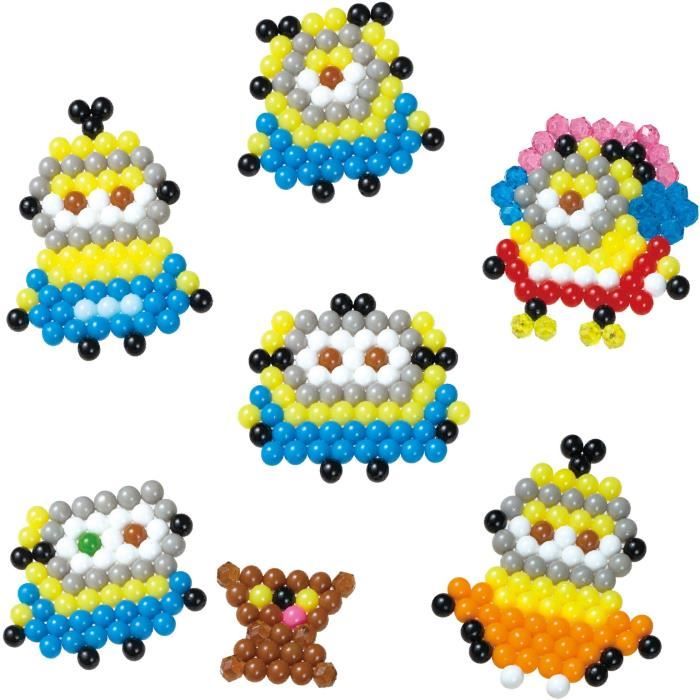 The Minions 2 kit: Once upon a time GRU - Aquabeads - 31605 - Pearls sticking with water