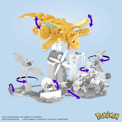 Mega Construx - Pokemon - Dracolosse - Construction - 6 years old and +
