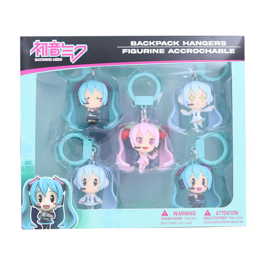 Hatsune Miku 5-Piece Backpack Hanger Collectors Box