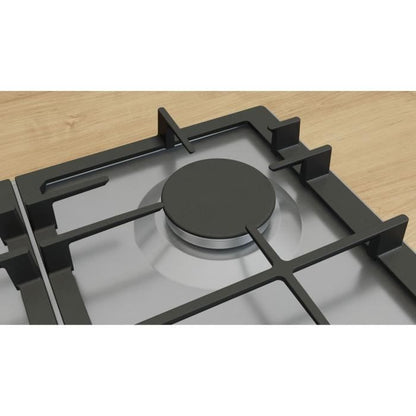 Gas hob - BOSCH Series 6 - 4 burners - 52 x 58.2 x 4.5 cm - PCP6A5I90 - Stainless steel
