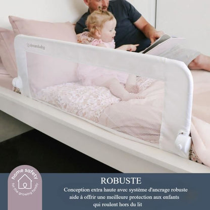 DREAMBABY MAGGIE Bed Barrier - Built -in beds and flat beds measuring 110 cm wide and 50 cm high