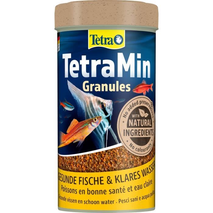 TETRA TetraMin Premium feed supplements for tropical fish pellets - Bio Active Formula -250 ml