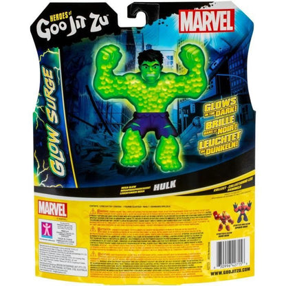 Hulk Glow Surge 11cm - HERoeS OF GOO JIT ZU - MARVEL - Luminous and extendable figure