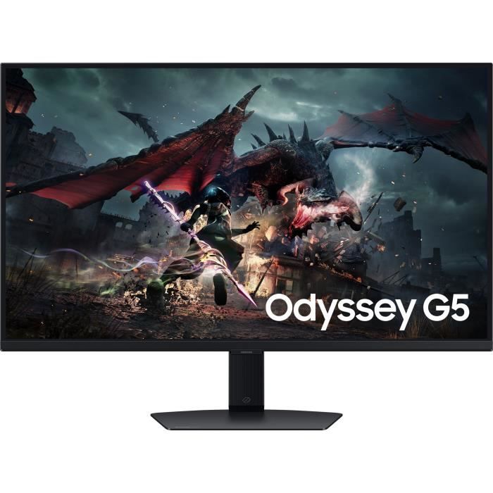 PC screen - SAMSUNG - ODYSSEY G50D - 32 IPS 180Hz - IPS panel - 1 ms - HDMI / DisplayPort