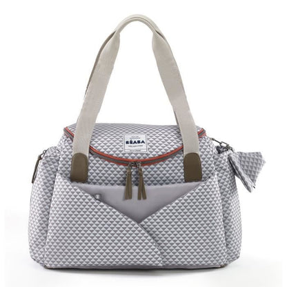 BEABA Sydney II Play Print Gray / Coral Bag