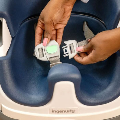 INGENUITY 2-in-1 booster seat with integrated storage tray, night sky, from 6 months