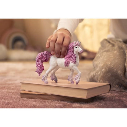 Flowery Unicorn Mare Figurine, SCHLEICH 70831 Bayala, Ages 4 and up