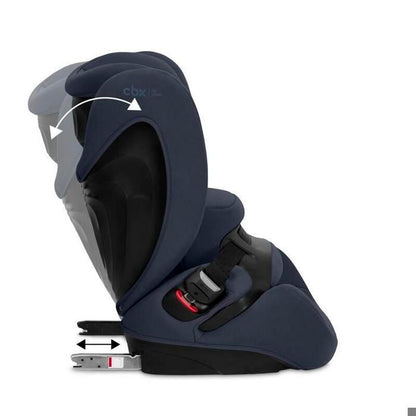 CBX BY CYBEX - Car seat Gr. 1/2/3 Pallas B i-Size Blue Moon-Navy Blue - Blue