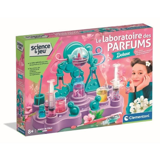 CLEMENTONI - My Deluxe Cosmetics Laboratory - Create your own perfume, cream and more - From 8 years old