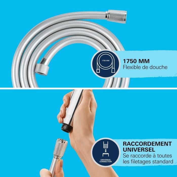 Shower hose - shower holder - shower head Grohe - 27506001