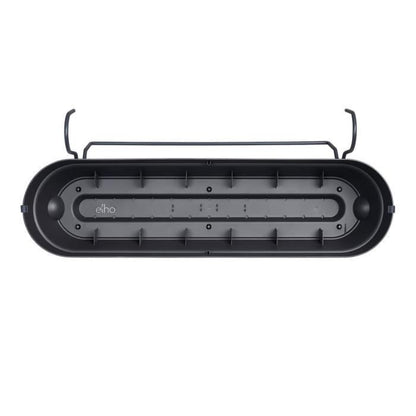 ELHO Vibia Campana Allin1 Rectangular Balcony - Ø 70 - Plastic - 11 l - Anthracite