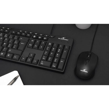 Keyboard - BLUESTORK - MEDIA OFFICE - Wired - Azerty - Windows Compatible - Black