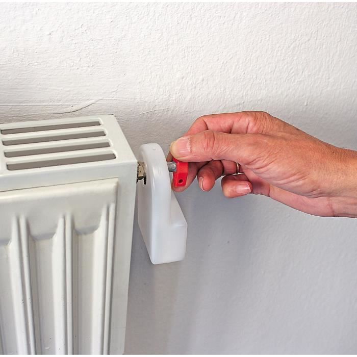 Rothenberger Industrial - 5 mm square radiator bleeder, heat resistant - 1500001265