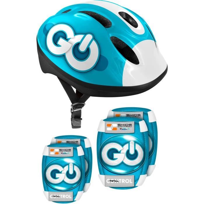 Roller protections - STAMP - SKIDS CONTROL - Helmet / Elbow pads / Knee pads - Unisex