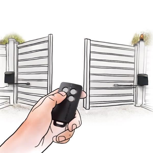 Articulated 24V Has motorization for swing gate - Opengate 2 - SCS Sentinel