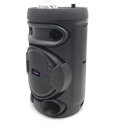 INOVALLEY KA02 BOWL - 400W Bluetooth light speaker - Karaoke function - Multicolored LED kaleidoscope ball - USB port, Micro-SD