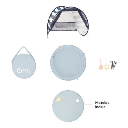 Babymoov Aquani Mariniere, Anti-UV Playground SPF 50+ 3 in 1