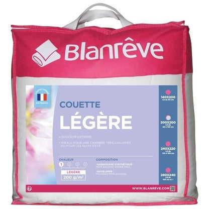 Blanreve Légere microfiber duvet - 200 x 200 cm - White
