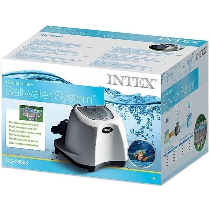 Intex - 26668 - QS500 salt sterilizer for swimming pools up to 26.5 m³
