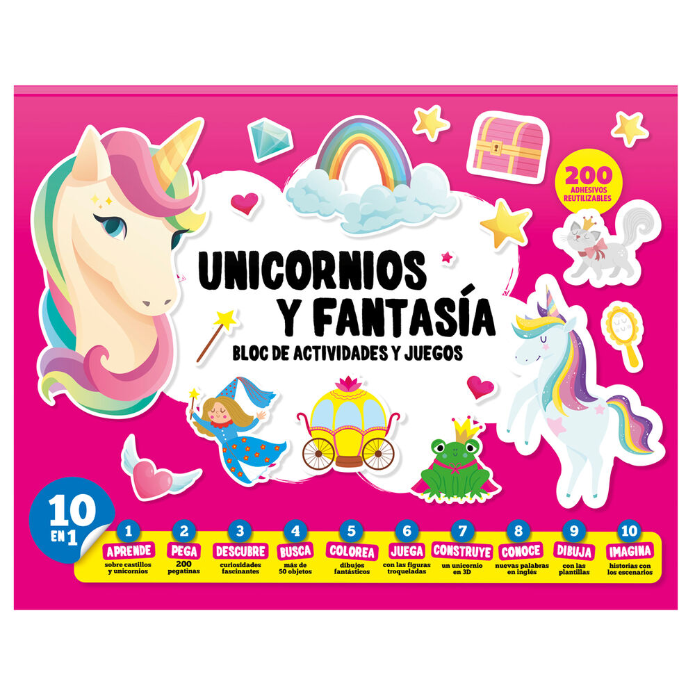 Unicorns and Fantasy activities pack