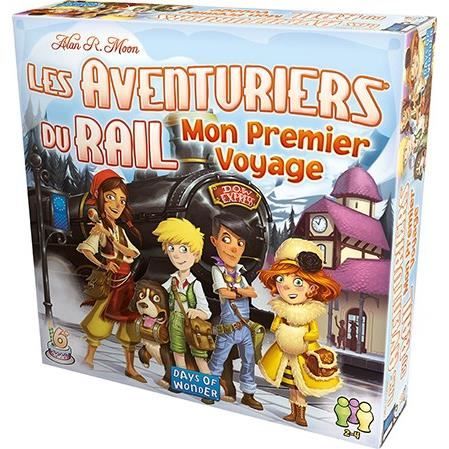 ASMODEE - Rail Adventurers - My First Voyage - Board Game