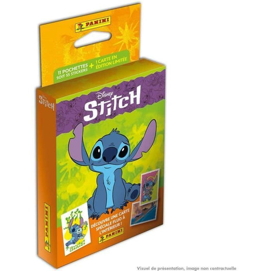 Blister pack - PANINI - Stitch - 11 pockets - 55 stickers