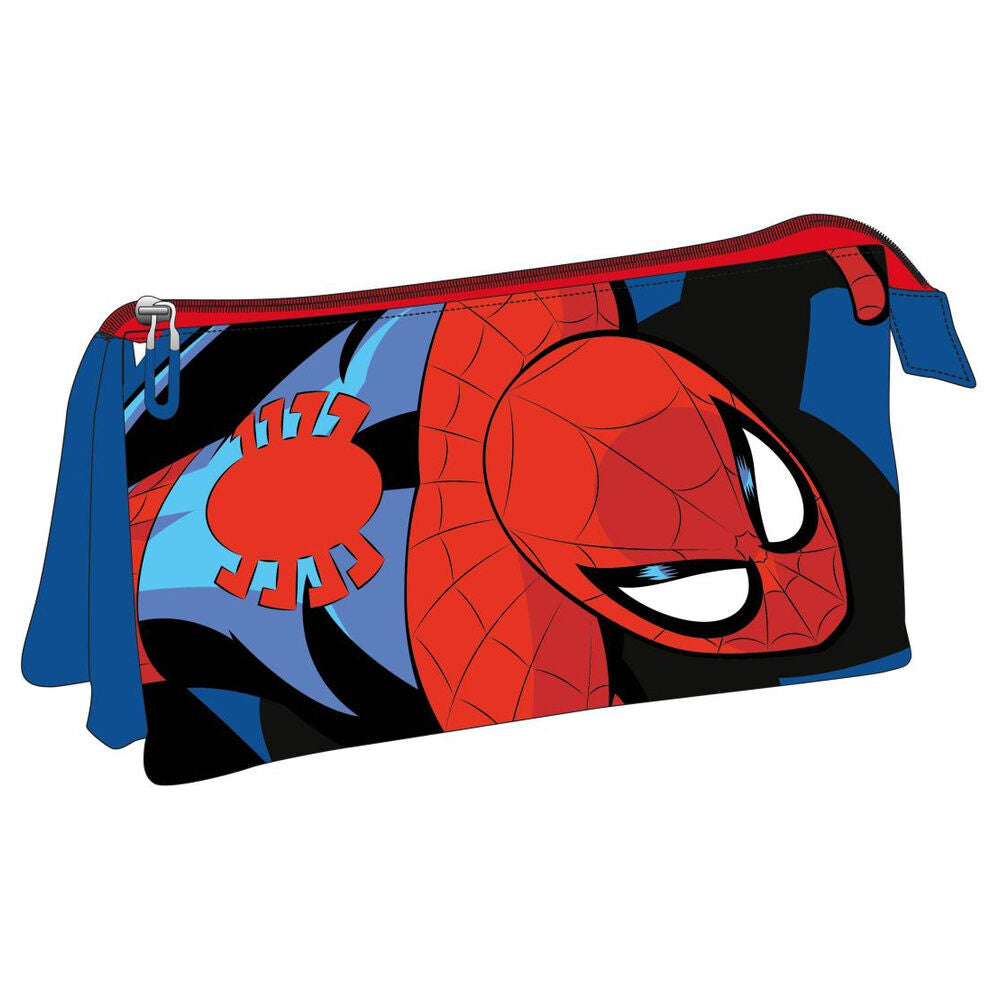 Marvel Spiderman triple pencil case