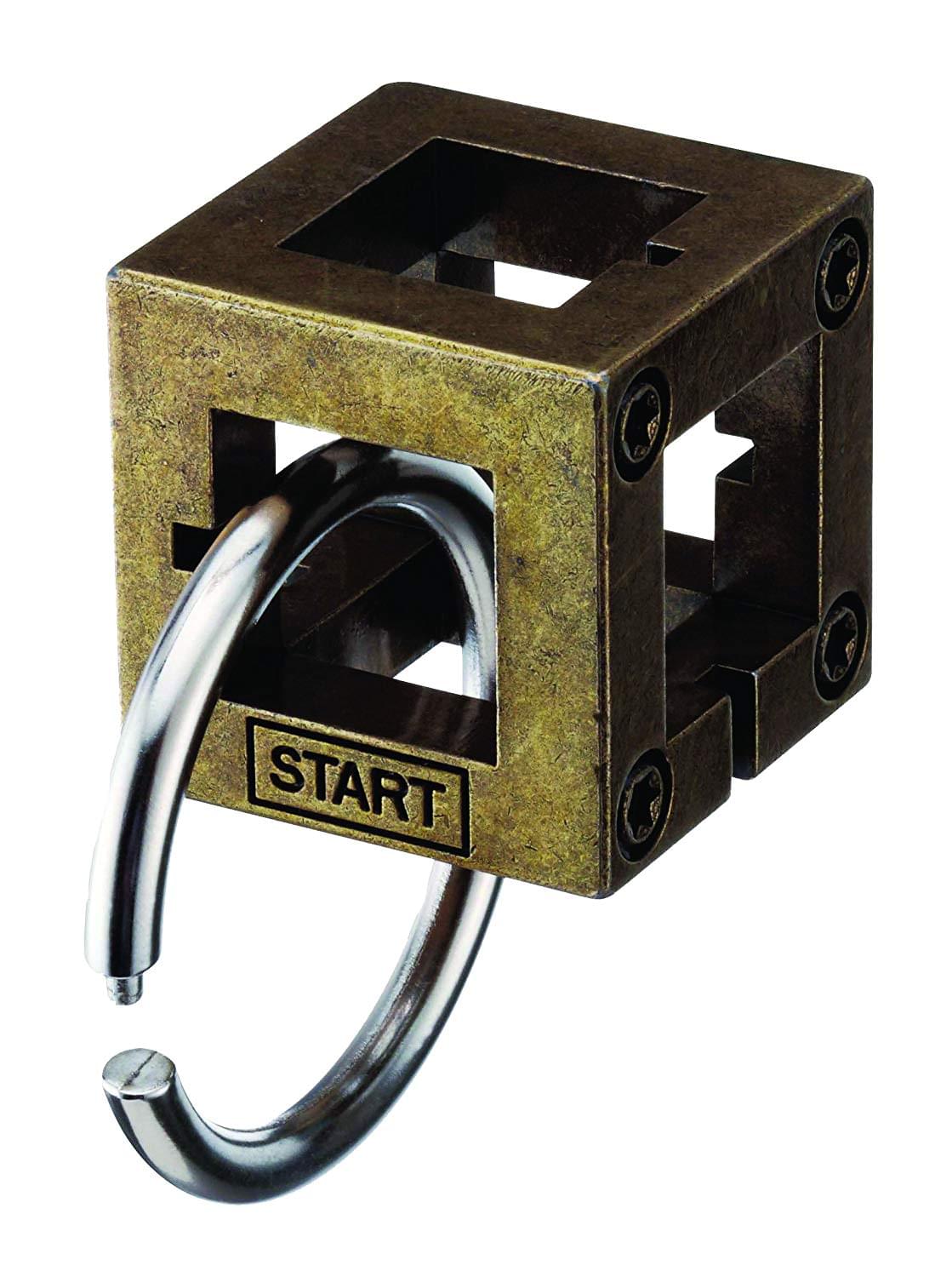 Hanayama Level 2 Cast Metal Brain Teaser Puzzle - Box