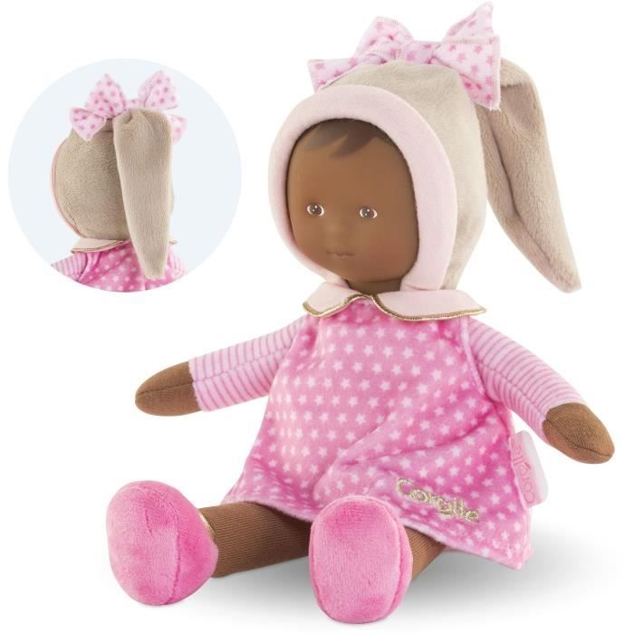 Doudou - COROLLE - Miss Rose Reves d'Étoiles - 25 cm - From birth