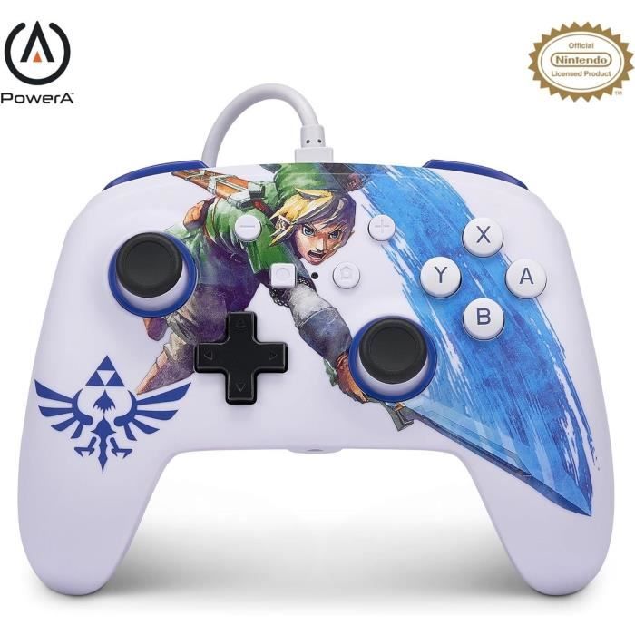 Wired Controller - POWER A - Nintendo Switch - Master Sword Attack