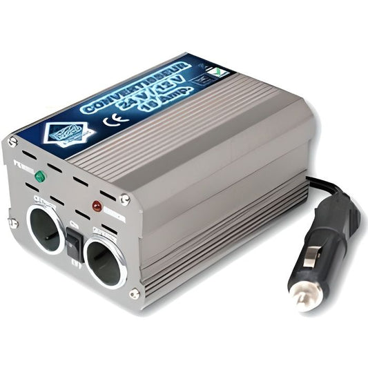 Converter 15A 24 / 12V Ventilated Metal Case