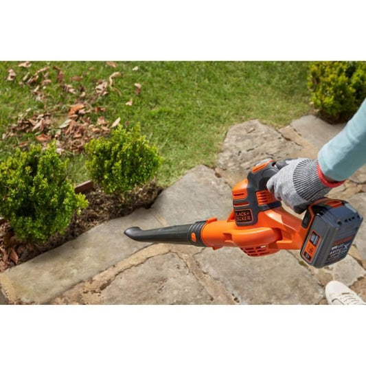Black battery blower+Decker - GWC1820pc - 18V (delivered without battery or charger)