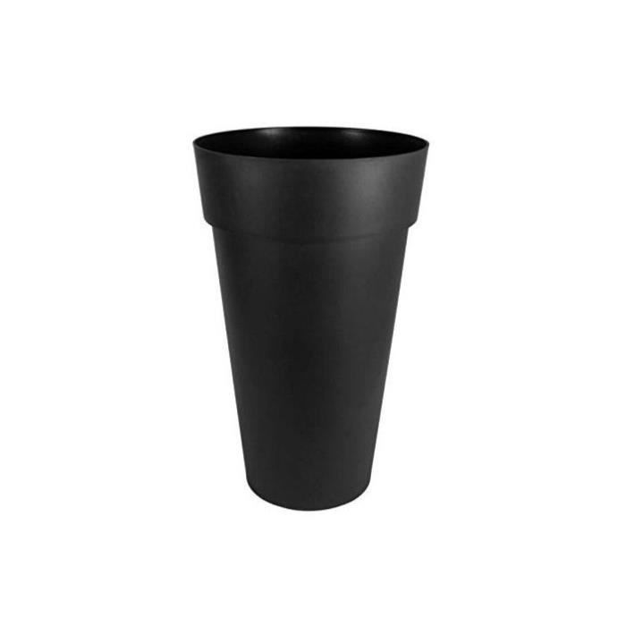 EDA Tuscan Vase XXL - Ø 48 x H 80 cm - 90 L - Anthracite gray