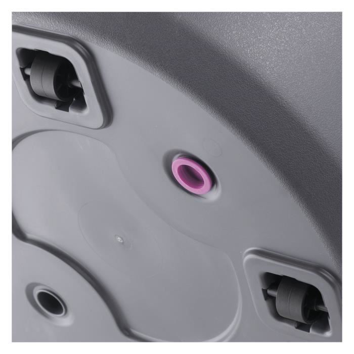 Flower pot - DEROMA - Origin - 85 L - On wheels - Grey