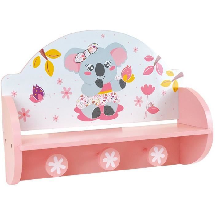 FUN HOUSE Mimi Cally Koala 713337 COAT RACK SHELF Dimensions: ± H. 33 x W. 46 x D. 15 cm for children