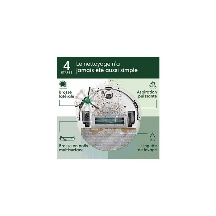 Irobot ROOMBA 105 COMBO ROBOT robot vacuum cleaner White