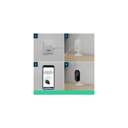 Surveillance camera - ARLO - VMC3260-100EUS - 2K resolution - Color night vision - 6-month battery life