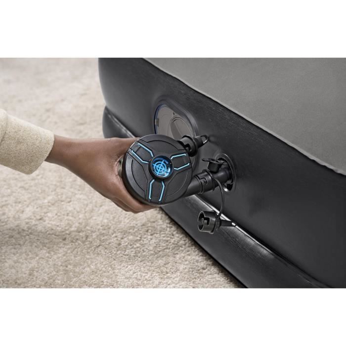 Air Mattress - BESTWAY - 671BU - Tritech Queen - 2 places, integrated USB pump, 2.03 m x 1.52 m x 36 cm