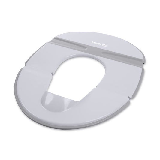INGENUITY Universal portable toilet seat reducer for children, babies, for travel or on the go. Storage bag included, foldable