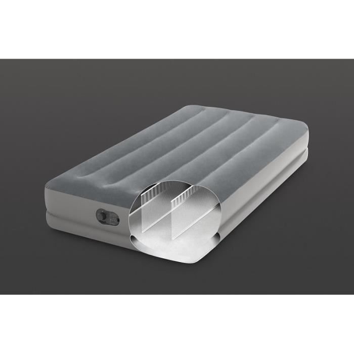 Prestige inflatable mattress - Intex - 64112 - Mid Rise Flex Pump - Electric - 1 person