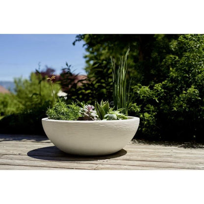 EDA Pot Vasque Graphit Ø59cm - Capacity 39L - Cenguse white