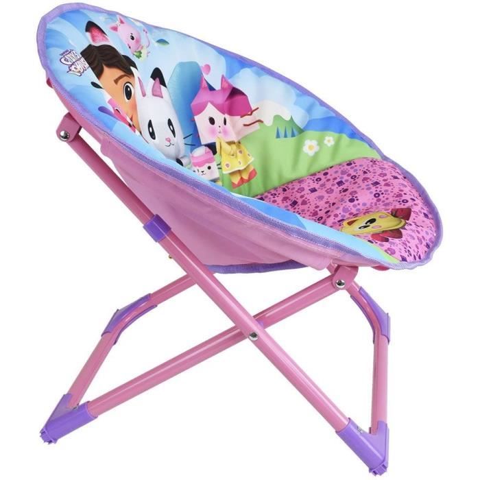 GABBY AND THE MAGIC HOUSE - Folding moon chair for children h.47 x w.54 x d.42 cm