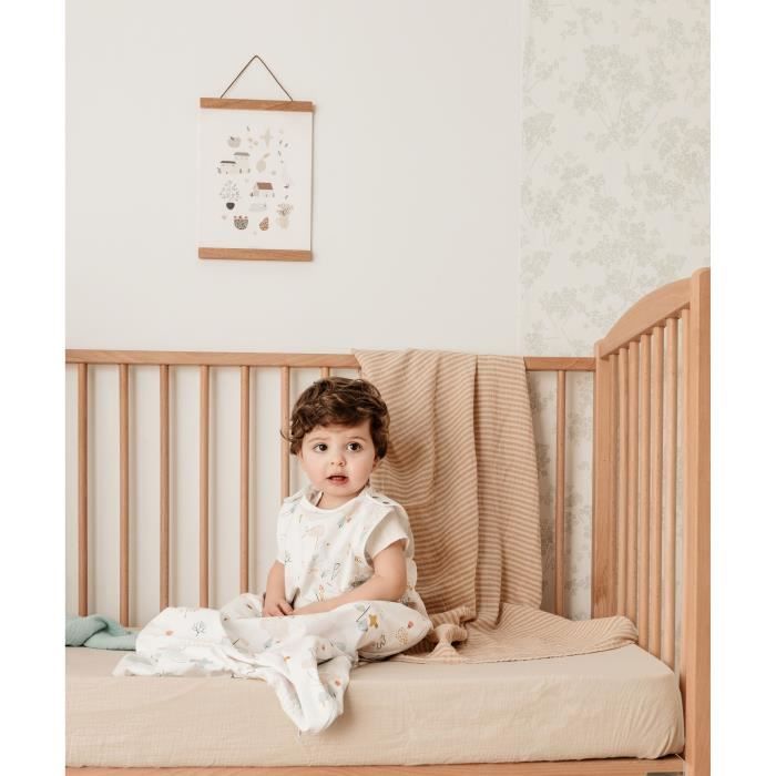 Summer comforter - TINEO - BALLOONS - Adjustable - White