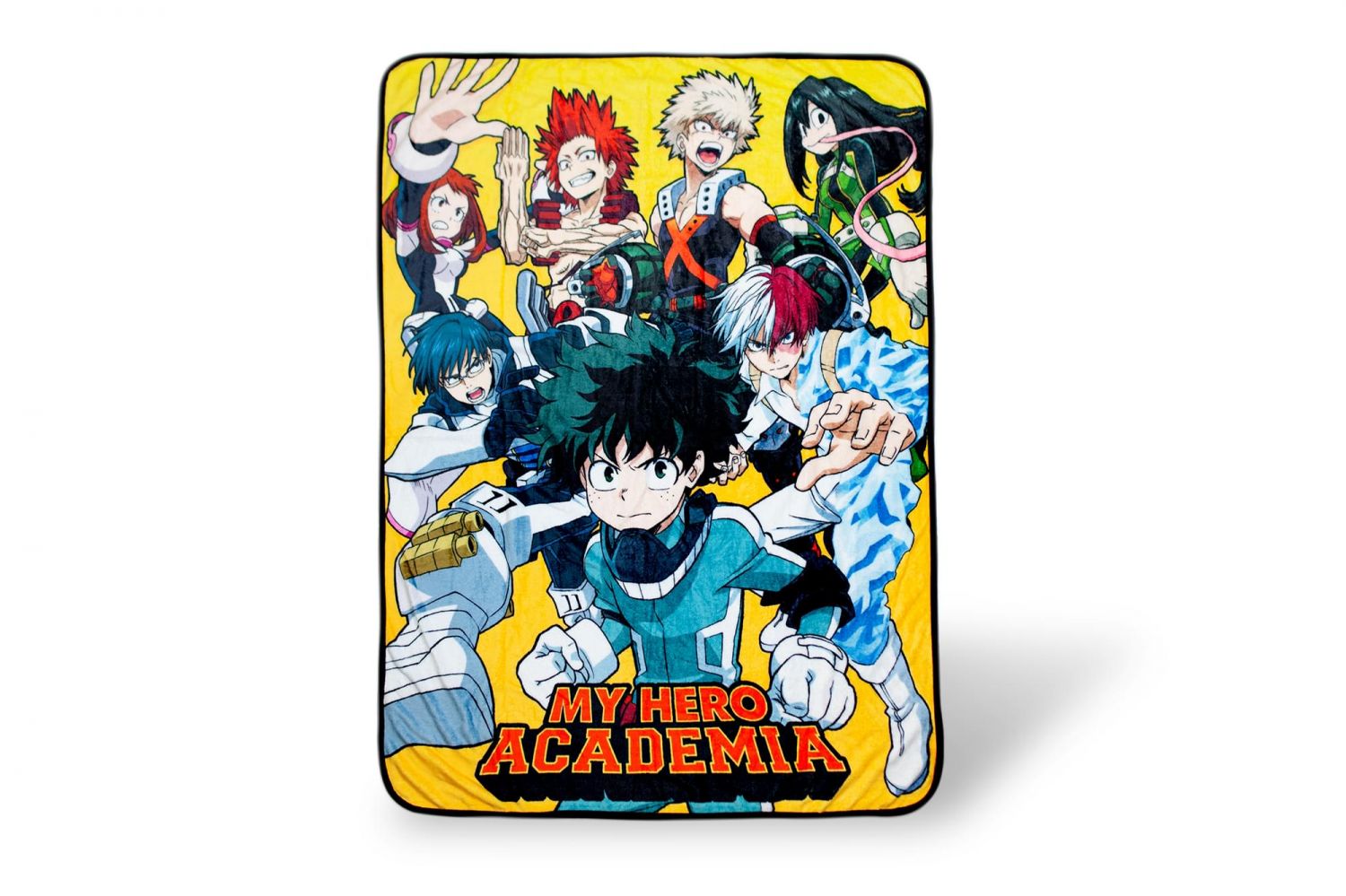 My Hero Academia Superheroes Lightweight Fleece Throw Blanket | 45 x 60 Inches