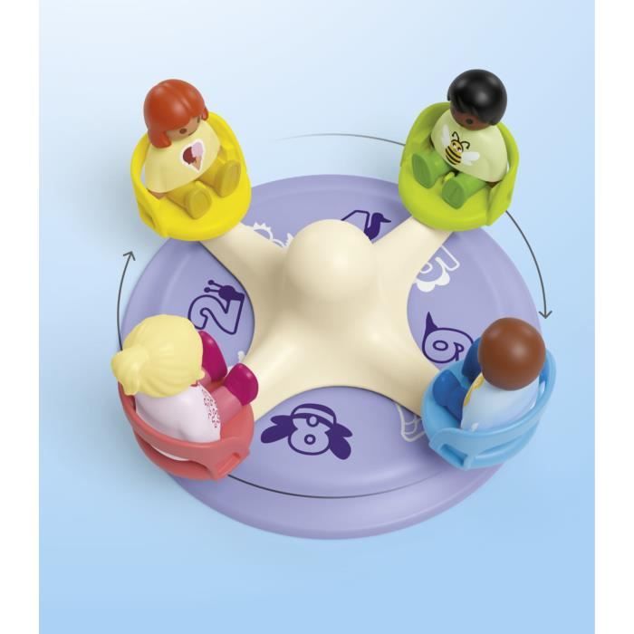 PLAYMOBIL Junior 71701 Children and turnstile - Includes four figures and a turnstile - From 1 year old