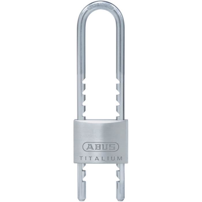 Padlock - ABUS - 64TI/50HB60-150 B/DFNLI Titalium - Aluminum body - Paracentric key