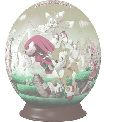 Sonic the Hedgehog 3D puzzle 72pcs