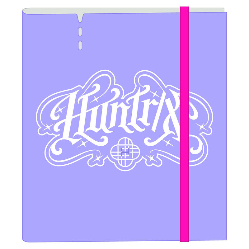 Demon Hunters Kpop 4-ring binder