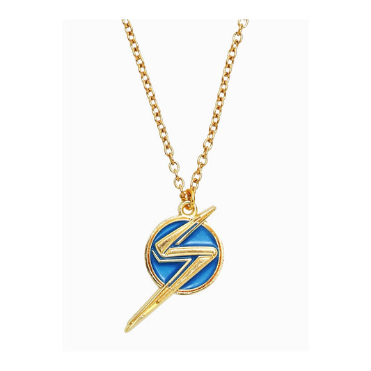 Marvel Ms Marvel Enamel Logo Necklace