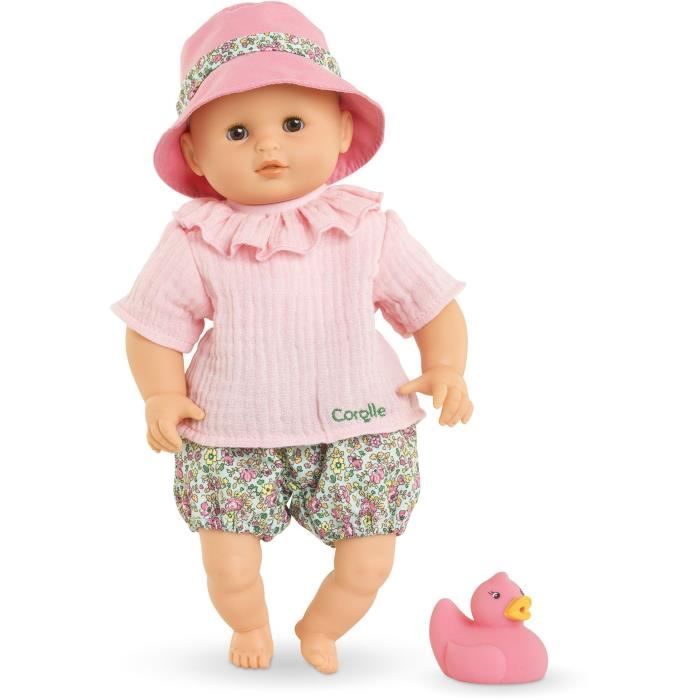 Baby Doll - COROLLE - Baby Bath Coralie - 30 cm - bath toy - from 18 months